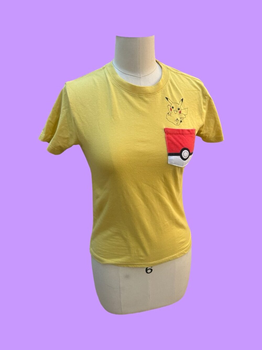 Yellow Pikachu Pokemon Shirt - Picture 7 of 7